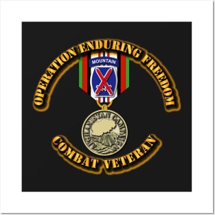 Operation Enduring Freedom - 10th Mtn Div Posters and Art